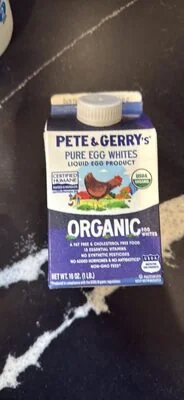 Pete and Gerry's Organic Eggs, Pure Egg Whites