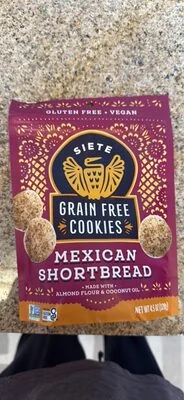 Siete Mexican Shortbread Grain Free Cookies
