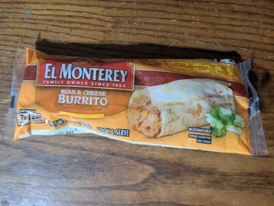 El Monterey Bean & Cheese Burrito