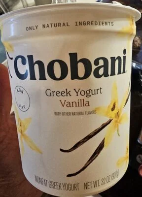 Chobani Vanilla Nonfat Greek Yogurt