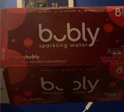 Bubly Cherry Sparkling Water