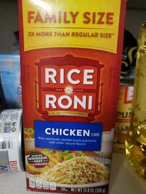 Rice-A-Roni Chicken Rice, Vermicelli, Chicken Broth and Herbs