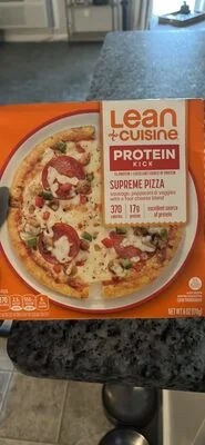 Lean Cuisine Supreme Pizza Sausage, Pepperoni, Mushrooms, Peppers & Onions with a Four Cheese Blend