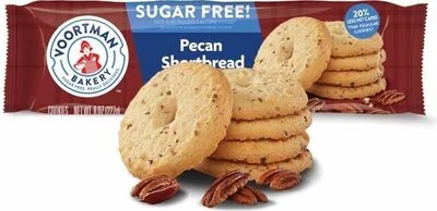 Voortman Shortbread Cookies, Pecan