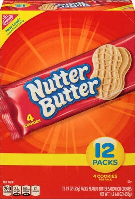 Nutter Butter Peanut Butter Sandwich Cookies