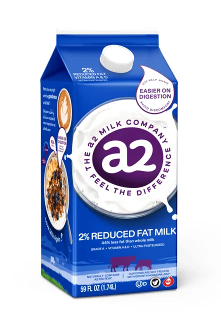 a2 Milk 2% Reduced Fat Milk